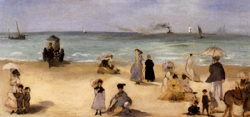 Beach Scene, Edgar Degas